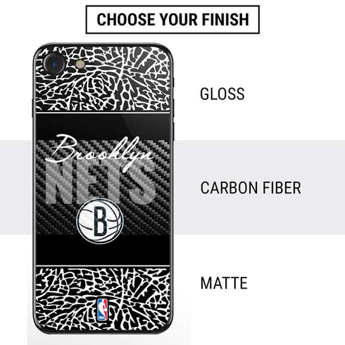 NBA Brooklyn Nets Elephant Print iPhone SE (2nd & 3rd Gen) Skin