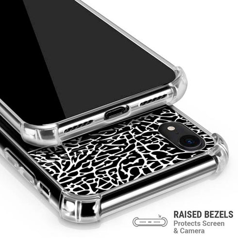 NBA Brooklyn Nets Elephant Print iPhone XR Clear Case