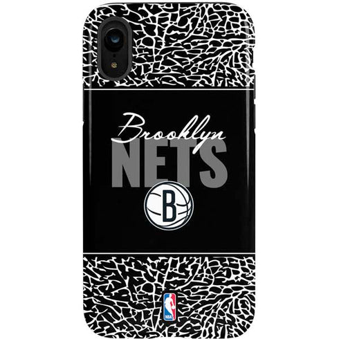 NBA Brooklyn Nets Elephant Print iPhone XR Pro Case