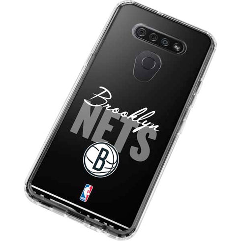 NBA Brooklyn Nets Elephant Print LG K51/Q51 Clear Case