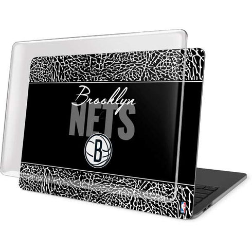 NBA Brooklyn Nets Elephant Print MacBook Pro 13in (2020) Case plus Skin