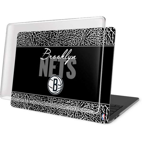 NBA Brooklyn Nets Elephant Print MacBook Pro 15in (2016-19) Case plus Skin