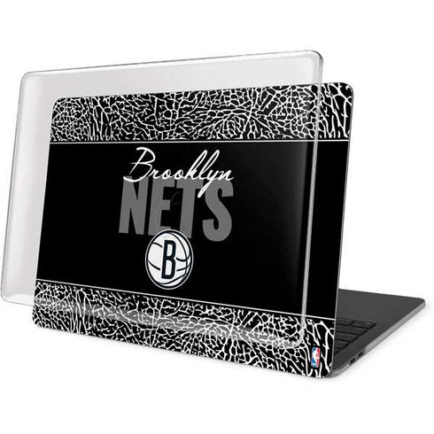 NBA Brooklyn Nets Elephant Print MacBook Pro 16in (2019-20) Case plus Skin