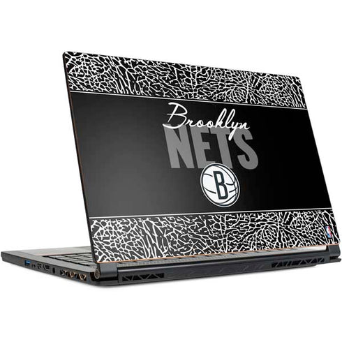 NBA Brooklyn Nets Elephant Print MSI GS65 Stealth Laptop Skin