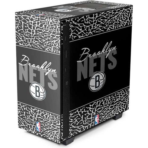 NBA Brooklyn Nets Elephant Print NZXT H510 Compact ATX Mid-Tower Case Skin
