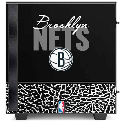 NBA Brooklyn Nets Elephant Print NZXT H510 Compact ATX Mid-Tower Case Skin