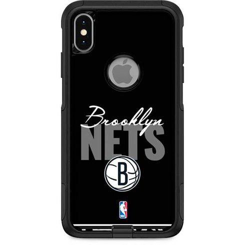 NBA Brooklyn Nets Elephant Print Otterbox Commuter iPhone Skin