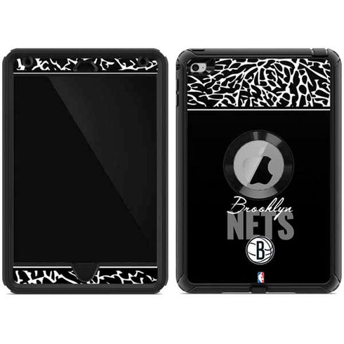 NBA Brooklyn Nets Elephant Print Otterbox Defender iPad Skin