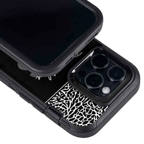NBA Brooklyn Nets Elephant Print Otterbox Defender iPhone Skin