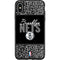 NBA Brooklyn Nets Elephant Print Otterbox Symmetry iPhone Skin