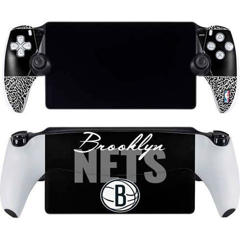 NBA Brooklyn Nets Elephant Print PlayStation Portal Remote Player Skin