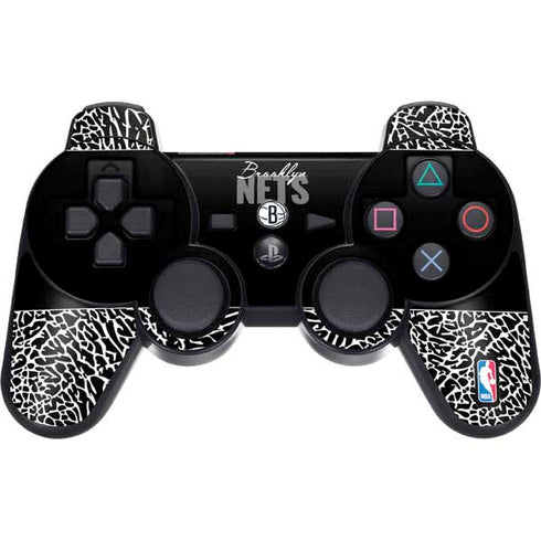 NBA Brooklyn Nets Elephant Print PS3 Dual Shock wireless controller Skin