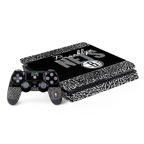 NBA Brooklyn Nets Elephant Print PS4 Slim Bundle Skin
