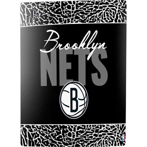 NBA Brooklyn Nets Elephant Print PS5 Digital Edition Console Skin