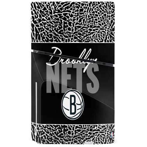 NBA Brooklyn Nets Elephant Print PS5 Slim Disk Console Skin