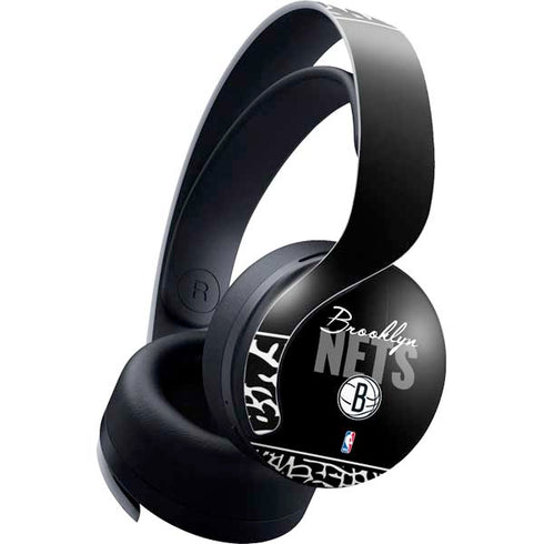 NBA Brooklyn Nets Elephant Print PULSE 3D Wireless Headset for PS5 Skin
