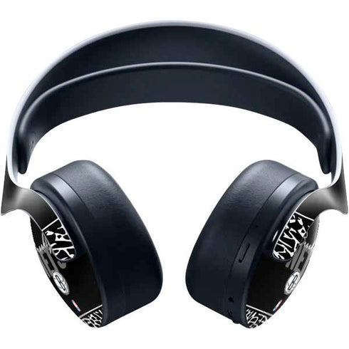 NBA Brooklyn Nets Elephant Print PULSE 3D Wireless Headset for PS5 Skin