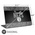 NBA Brooklyn Nets Elephant Print Universal Laptop 15in (12.2 x 8.8in) Skin