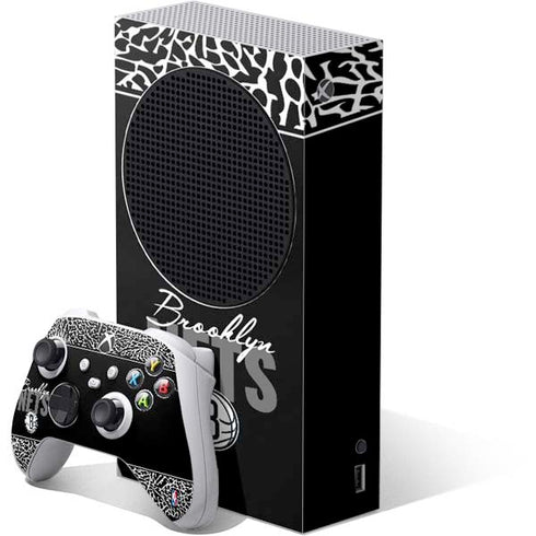 NBA Brooklyn Nets Elephant Print Xbox Series S Bundle Skin