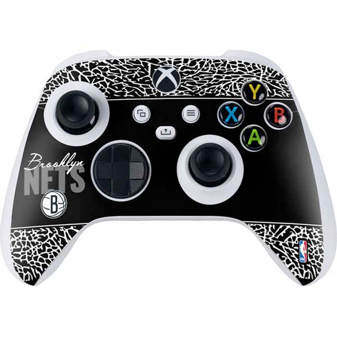 NBA Brooklyn Nets Elephant Print Xbox Series S Controller Skin