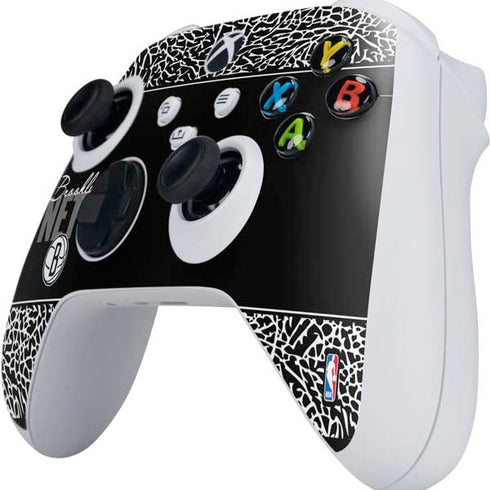 NBA Brooklyn Nets Elephant Print Xbox Series S Controller Skin