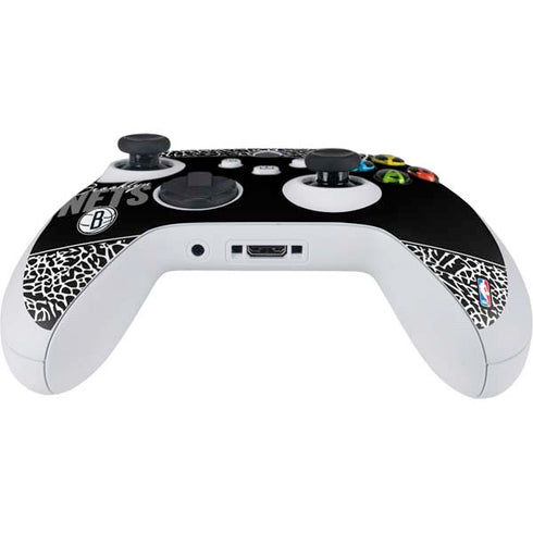 NBA Brooklyn Nets Elephant Print Xbox Series S Controller Skin