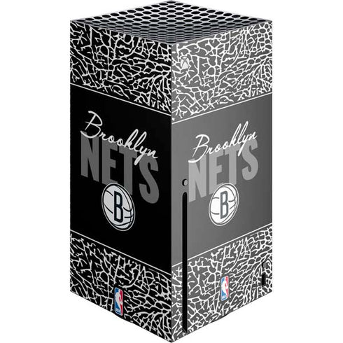 NBA Brooklyn Nets Elephant Print Xbox Series X Console Skin