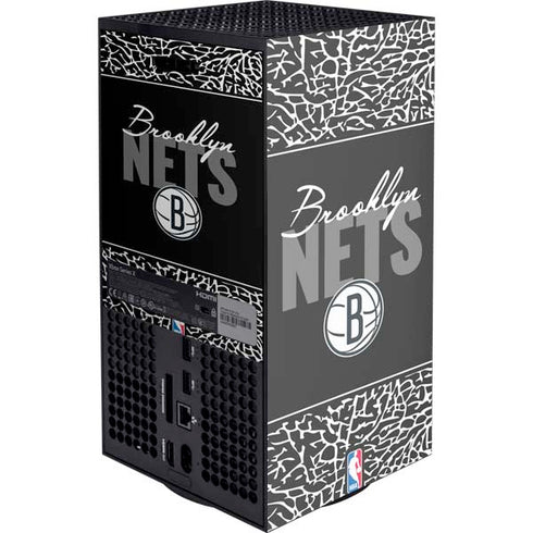 NBA Brooklyn Nets Elephant Print Xbox Series X Console Skin