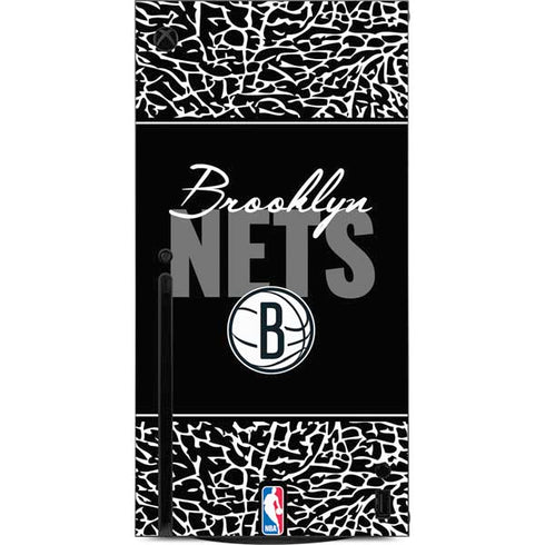 NBA Brooklyn Nets Elephant Print Xbox Series X Console Skin