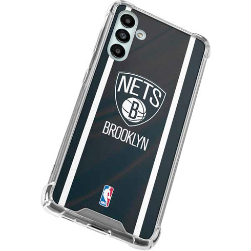 NBA Brooklyn Nets Jersey Galaxy A13 5G Clear Case