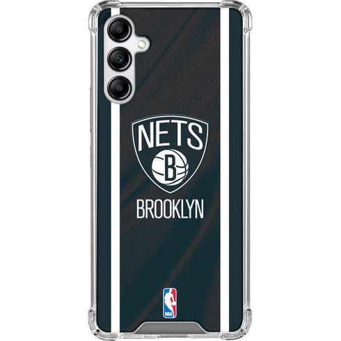NBA Brooklyn Nets Jersey Galaxy A14 5G Clear Case