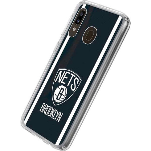 NBA Brooklyn Nets Jersey Galaxy A20 Clear Case