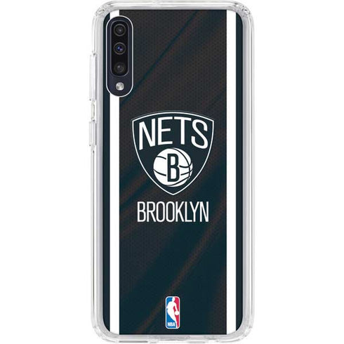 NBA Brooklyn Nets Jersey Galaxy A50 Clear Case
