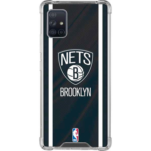 NBA Brooklyn Nets Jersey Galaxy A51 5G Clear Case