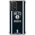 NBA Brooklyn Nets Jersey Galaxy A52 5G Clear Case