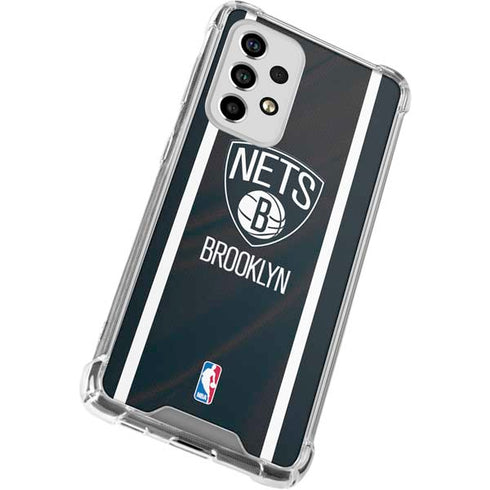 NBA Brooklyn Nets Jersey Galaxy A53 5G Clear Case