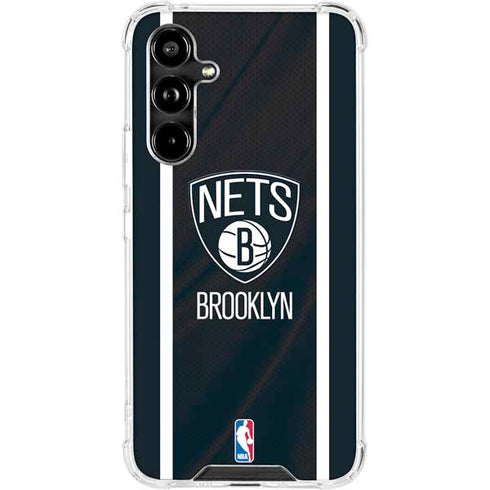 NBA Brooklyn Nets Jersey Galaxy A54 5G Clear Case