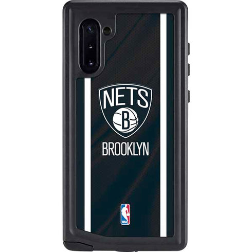 NBA Brooklyn Nets Jersey Galaxy Note 10 Waterproof Case