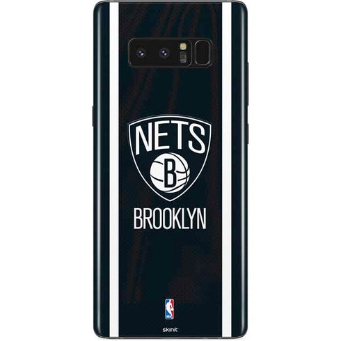 NBA Brooklyn Nets Jersey Galaxy Note 8 Skin