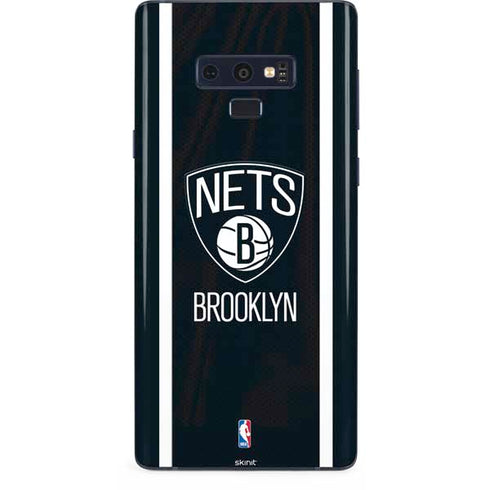 NBA Brooklyn Nets Jersey Galaxy Note 9 Skin
