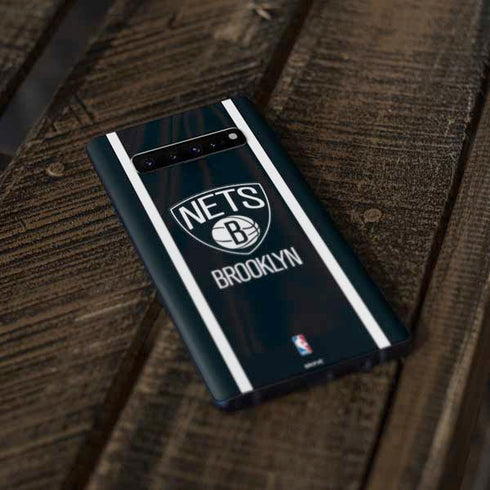 NBA Brooklyn Nets Jersey Galaxy S10 Skin