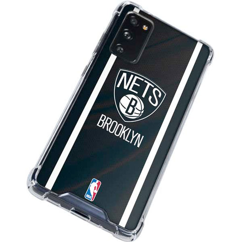 NBA Brooklyn Nets Jersey Galaxy S20 FE Clear Case