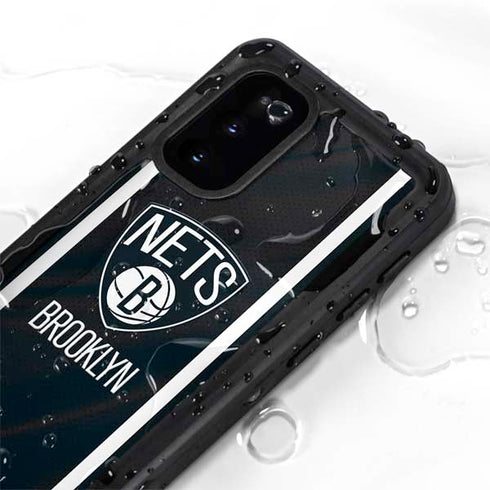 NBA Brooklyn Nets Jersey Galaxy S20 Waterproof Case