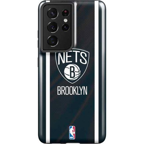 NBA Brooklyn Nets Jersey Galaxy S21 Ultra 5G Pro Case
