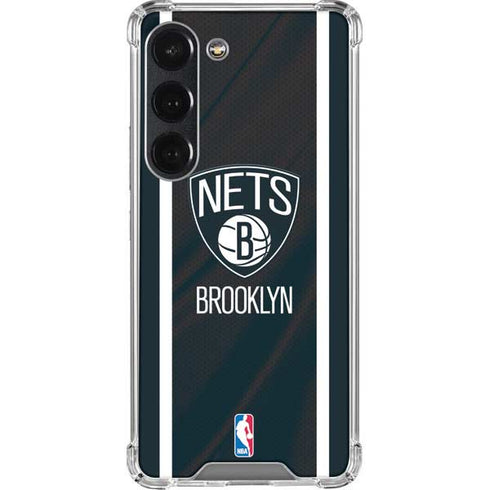 NBA Brooklyn Nets Jersey Galaxy S23 Clear Case