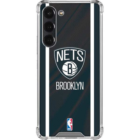 NBA Brooklyn Nets Jersey Galaxy S23 Plus Clear Case