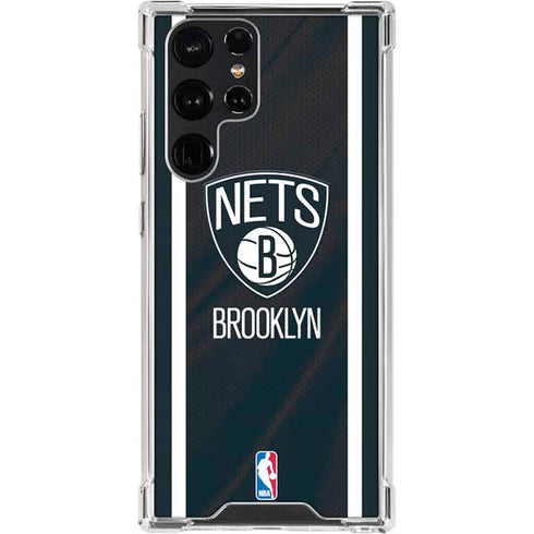 NBA Brooklyn Nets Jersey Galaxy S24 Ultra Clear Case