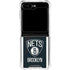 NBA Brooklyn Nets Jersey Galaxy Z Flip5 5G Clear Case