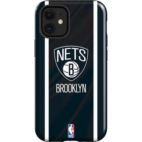 NBA Brooklyn Nets Jersey iPhone 12 Mini Impact Case