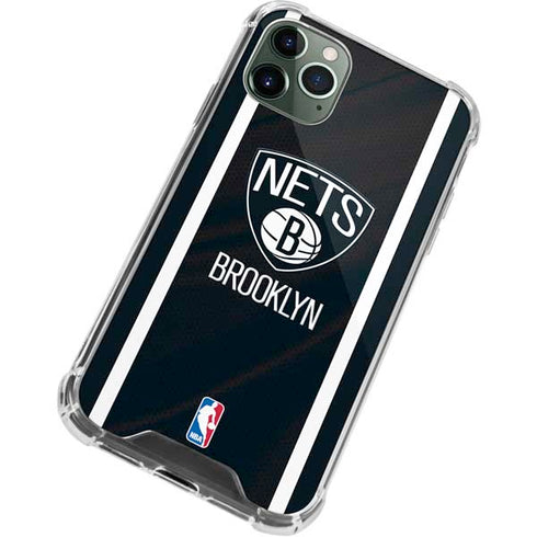 NBA Brooklyn Nets Jersey iPhone 12 Pro Clear Case